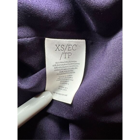 Cabi Radiant Velvet Burnout Mini Dress Floral Sz XS - Picture 14 of 15